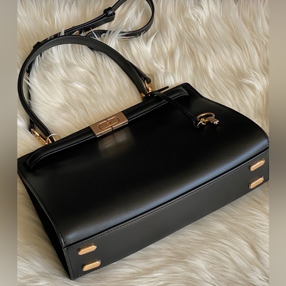 55814 - Tory Burch Lee Radziwill Small Satchel - Picture 4 of 14